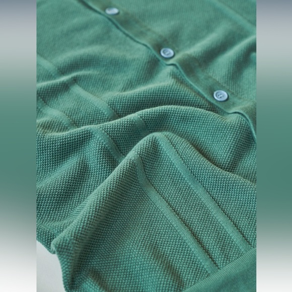 Bound Waffle Knit Polo - Picture 4 of 6